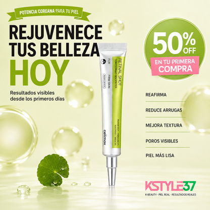 RETINAL COREANO 0,1% · FÓRMULA ANTI-EDAD
